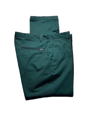 Volcom Mens Green Chino Pants Size 38 Cotton & Polyester Blend Slim Fit